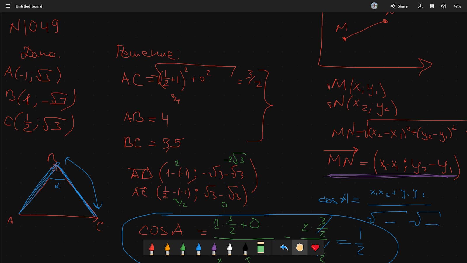 Image of people using Onlineboard for planning.